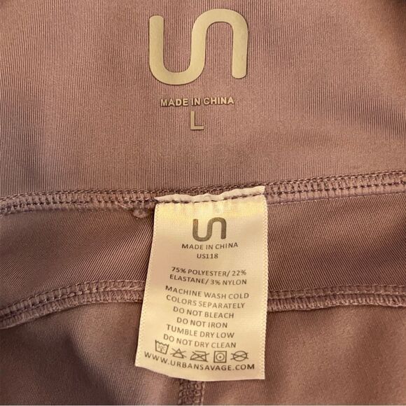 Urban Savage High Rise Ruffle Leggings Tights Large - Picture 8 of 10